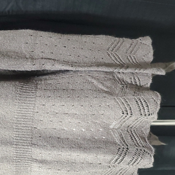 Decree taupe cardigan - Picture 2 of 7